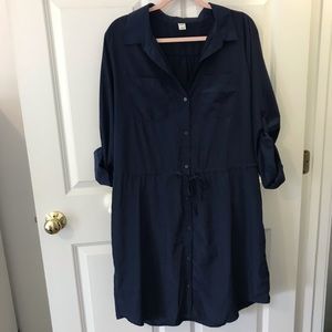 Old navy navy blue dress